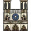 Notre dame icon 64x64