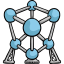 Atomium biểu tượng 64x64