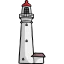 Split point lighthouse icon 64x64