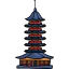 Auspicious light pagoda icon 64x64