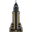 Chrysler building icon 64x64