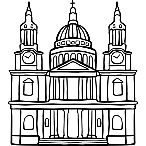 Saint paul cathedral 图标