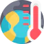 Global warming icon 64x64