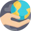 Planet earth icon 64x64