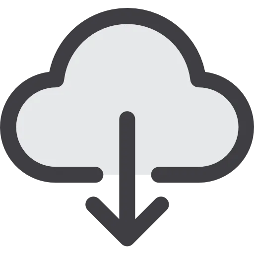 Cloud computing アイコン