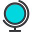 Earth globe Ikona 64x64