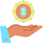 Bitcoin icon 64x64