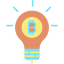 Idea bulb icon 64x64