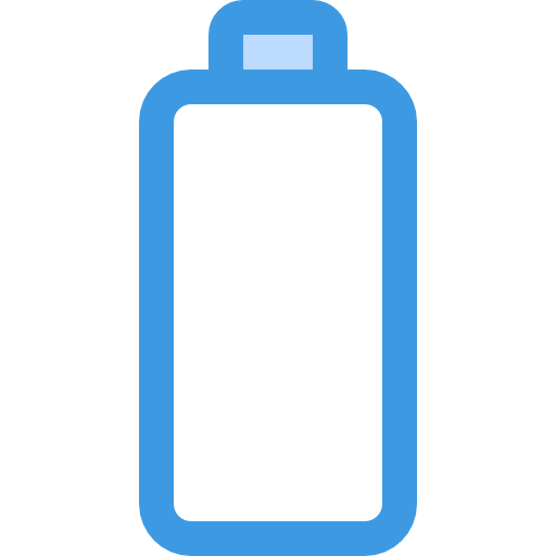 Empty battery icon