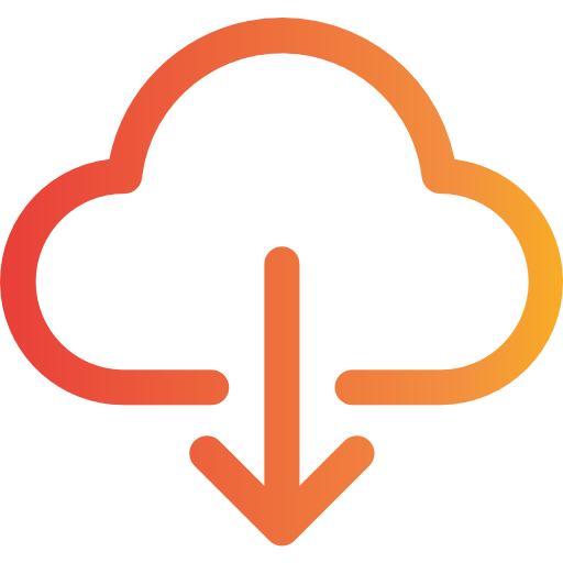 Cloud computing Ikona