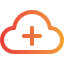 Cloud computing アイコン 64x64