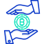 Bitcoin アイコン 64x64