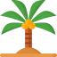Coconut tree icon 64x64