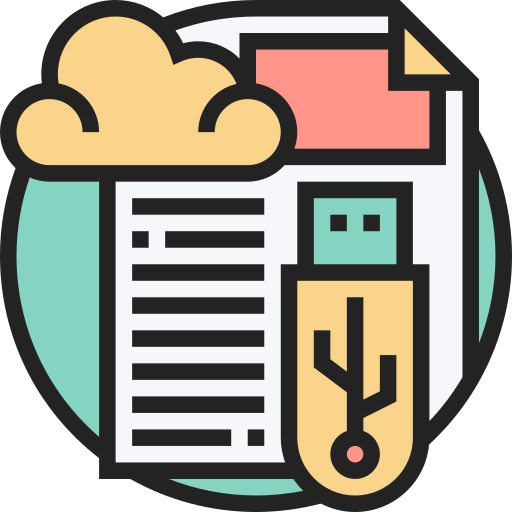 Cloud storage icon