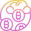 Bitcoin ícone 64x64