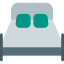 Double bed icon 64x64