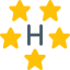 5 stars icon 64x64