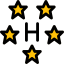 5 stars Ikona 64x64