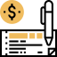 Cheque icon 64x64