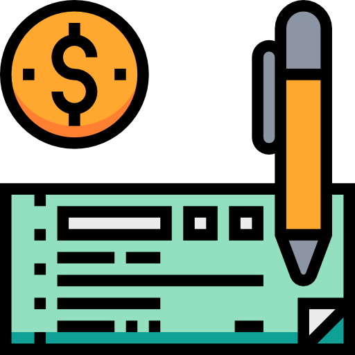 Cheque icon