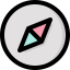 Compass icon 64x64