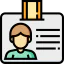 Id card icon 64x64