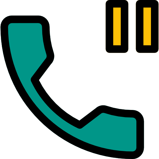 Pause call biểu tượng