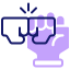 Fist bump icon 64x64