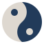 Yin yang アイコン 64x64
