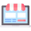 Online shopping icon 64x64