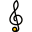 G clef icon 64x64