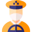 Taxi driver icon 64x64