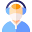 Call center agent icon 64x64