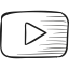 Youtube logo アイコン 64x64