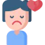 Broken heart biểu tượng 64x64
