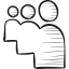 Myspace drawn logo icon 64x64
