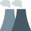 Nuclear plant icon 64x64