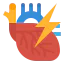 Heart attack icon 64x64