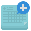Medical appointment icon 64x64