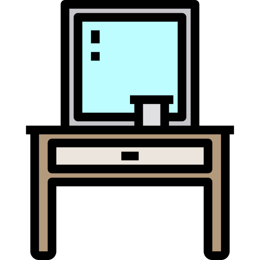 Dressing table icon