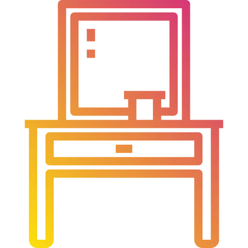 Dressing table icon