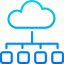 Cloud data icon 64x64