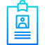 Id card icon 64x64