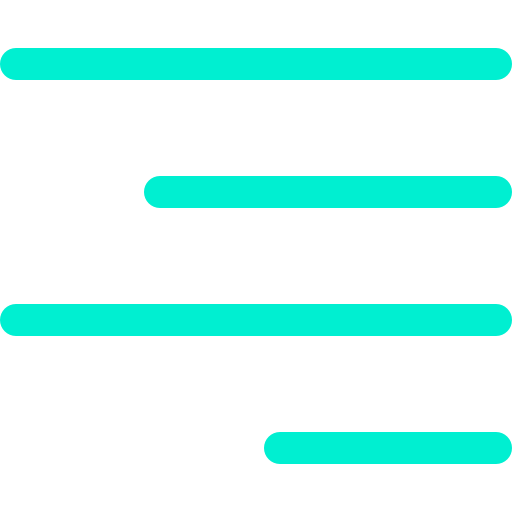 Right align Symbol