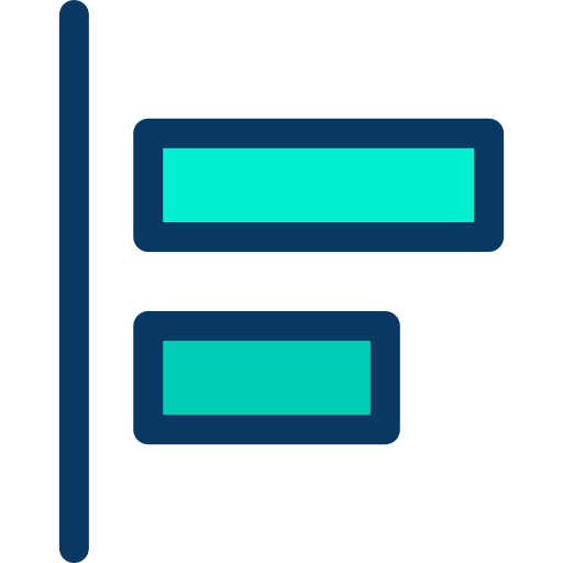 Left align icon