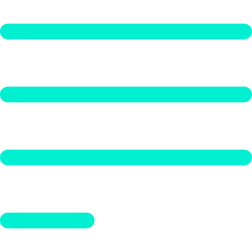 Left align アイコン