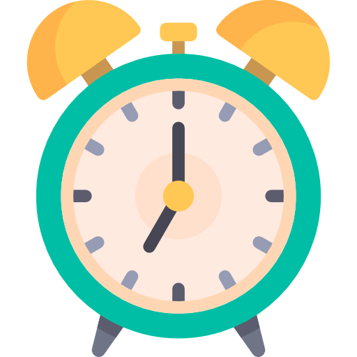 Alarm clock icon