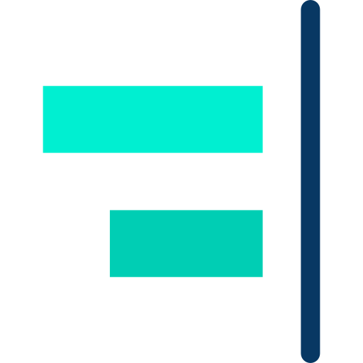 Right align icon