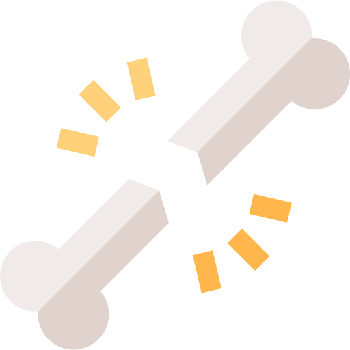 Broken bone icon