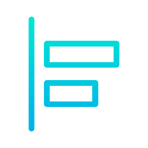 Left align icon